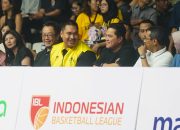 Dito Ariotedjo Hadiri laga Indonesian Basket League (IBL)
