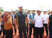 Dito Ariotedjo Kunjungi Persiapan Stadion Untuk PON XXI 2024