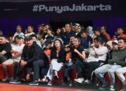 Menpora Dito Saksikan Langsung Pertandingan Antara Pelita Jaya Bakrie Vs Satria Muda Pertamina