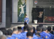 Kemenpora Gelar Apel Perdana Bersama Seluruh Staff