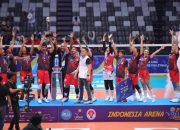 Keseruan Celebrity Dalam Match Fun Volley Ball