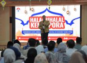 Kemenpora Dan seluruh Pegawai Gelar Halalbihalal Di Lingkungan Kemenpora