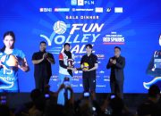 Gala Dinner Fun Volley Ball Putri 2024 Antara Red Sparks dan Tim All Stars Indonesia
