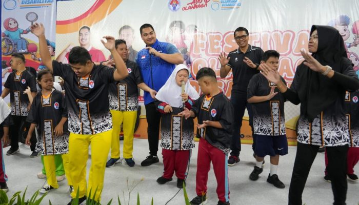Kidzpora Festival dan Festival Olahraga Disabilitas Diharapkan Bentuk Jiwa Sportivitas Anak Usia Dini
