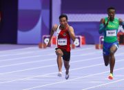 Lalu Zohri Gagal Lolos Semifinal di Olimpiade Paris 2024 Meski Catat Waktu 10,26 Detik