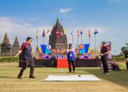 Warna-Warni Olahraga Tradisional ASEAN Hiasi Candi Prambanan pada ASEAN Sports Day