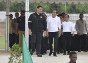 Jelang Rampung, Jokowi dan Menpora Dito Cek Pembangunan TC Timnas di IKN
