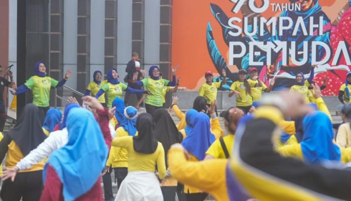 Senam Krida Kemenpora Ramai Diikuti Ratusan Peserta