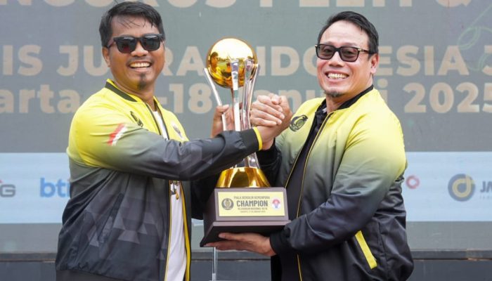 Kejurnas Antar Pengurus Persatuan Tenis Seluruh Indonesia (Pelti) Resmi Dibuka