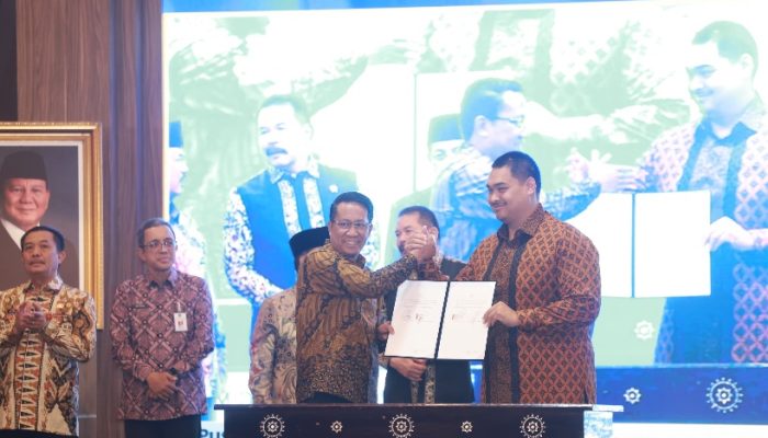 Kemenpora MoU dan PKS dengan Antara Kementrian Hukum