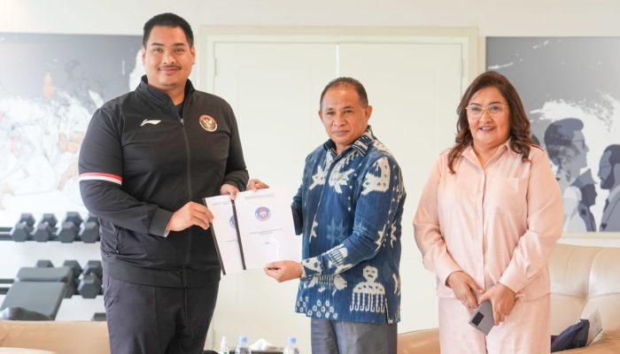 Audiensi Rekto UKAW Minta Menpora Dito Hadir Beri Kuliah Umum