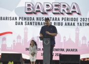 Menpora Puji Komitmen Sosial Bapera Saat Pelantikan dan Santunan 20 Ribu Anak Yatim