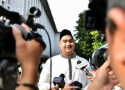 Ribuan Umat Padati Istiqlal, Menpora Dito Bersama Prabowo dan Gibran Sholat Idul Fitri