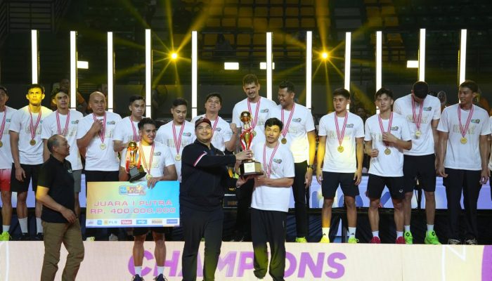 Jakarta Bhayangkara Presisi Juara Proliga 2025, Menpora Dito Tutup Kompetisi di Yogyakarta