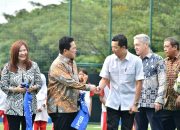 Wamenpora Taufik Hidayat Resmikan Lapangan Mini FIFA Arena di Ciputat, Tangerang Selatan