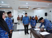 Sesmenpora Gunawan Suswantoro Lantik 96 PPPK dan 52 CPNS di Kemenpora
