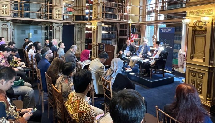 Di Washington, Menag Nasaruddin Tawarkan Indonesia Sebagai Teladan Toleransi Global