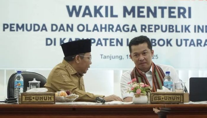 Pemuda dan Olahraga Jadi Prioritas: Lombok Utara Sambut Baik Kunjungan Wamenpora