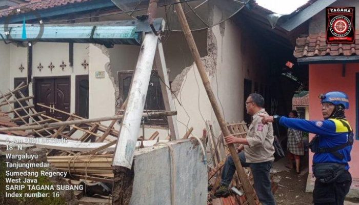 Sumedang Diguncang Gempa M3,7, Pusat di Darat Dekat Patahan Cipeles