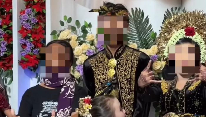 Pengantin Viral di Medsos dan Bangkitkan Isu Pernikahan Dini