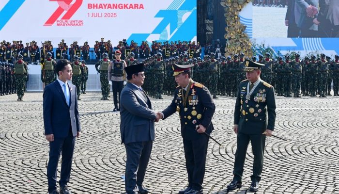 Menpora Dito Ikuti Upacara Bhayangkara ke-79 yang Dipimpin Presiden Prabowo