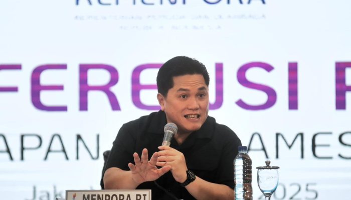 Kemenpora dan Media Perkuat Sinergi Lewat Sarasehan Bersama Menpora Erick Thohir