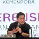 Kemenpora dan Media Perkuat Sinergi Lewat Sarasehan Bersama Menpora Erick Thohir