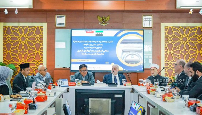 Pererat Hubungan Keilmuan, UIN Jakarta Jalin Kerja Sama dengan Suriah