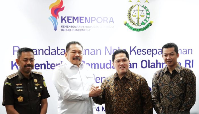 Menpora dan Jaksa Agung Sepakat Perkuat Tata Kelola Hukum di Bidang Kepemudaan dan Keolahragaan