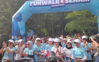 Ratusan Peserta Ramaikan Funwalk & Senam Nusantara Indonesia Sports Summit 2025