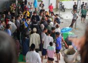 Relawan Berdatangan, MTsN 1 Langkat Fokus Layani Warga Terdampak Banjir